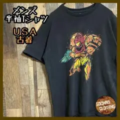 メトロイド・サムス メンズ キャラクター キャラT USA古着 半袖 Tシャツ