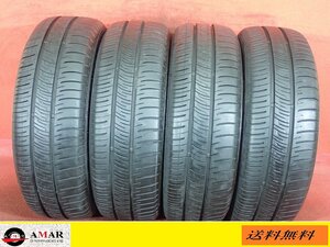 195/65R15● DUNLOP ENASAVE RV505/ 中古 ★ 4本(T-5678A)送料無料/沖縄別途