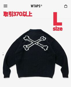 WTAPS 2022FW ARMT SWEATER BLACK Lサイズ ダブルタップス クロスボーン ニット セーター ブラック CROSSBONE KNIT LARGE OBSVR