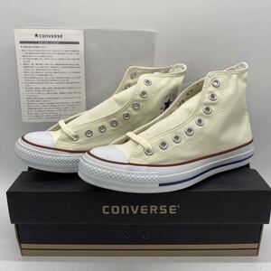 【25cm】新品 CONVERSE ALL STAR HI WHITE コンバース オールスター ハイカット ホワイト インドネシア製 (M9162) 2341