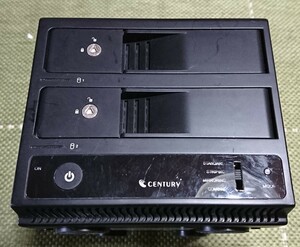 センチュリー 裸族の二世帯住宅 USB3.0 CRNS35U3(USB3.0 HDD 2台 RAIDケース) 