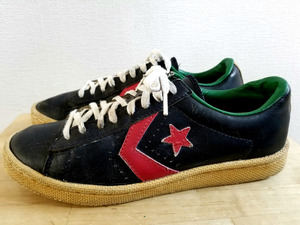 10年製 限定カラー converse proleather コンバース プロレザー 24cm 黒 緑 赤 マスタード 00s y2k