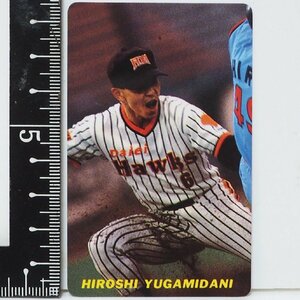 91年 カルビー プロ野球カード No.146【湯上谷 宏 内野手 福岡ダイエーホークス】平成3年 1991年 当時物 Calbeeおまけ食玩BASEBALL【中古】