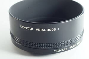 6A『とてもキレイ』CONTAX 67／86 RING コンタックス 67／86 リング METAL HOOD 4 コンタックス フード