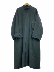 YOKE◆2022AW COTTON YAK STAND COLLAR COAT/コート/2/コットン/GRY//