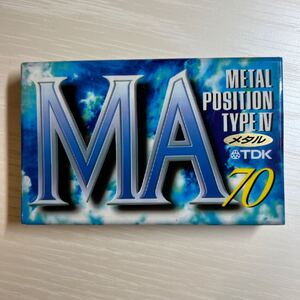 TDK MA70 METAL POSITION TYPE IV カセットテープ 1本。