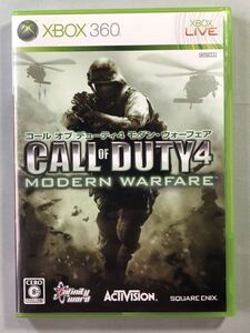 コールオブデューティ4 モダン・ウォーフェア　XBOX360ソフト　Microsoft スクウェア・エニックス　CALL OF DUTY4/MODERN WARFARE