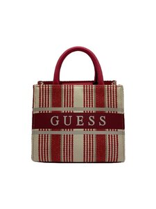 GUESS◆ハンドバッグ/-/RED//