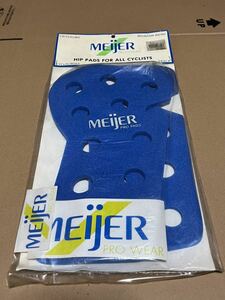 MEIJER HIP PADS FOR ALL CYCLISTS (blue)(original)(unopened)(end of production) 1995 vintage rare