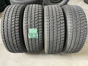 ［F0040］中古スタッドレスタイヤ4本セット！235/65R17 BSブリザック DM-V3 2020年製造！ホンダMDX、ボルボXC60などに！送料込み！