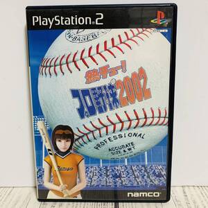 PlayStation2 PS2 - 熱チュー！プロ野球2002 野球ゲーム namco ナムコ レトロゲーム フジテレビ スポーツゲー (中古ゲームソフト)