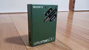 ☆美品☆ 希少 人気のグリーン SONY ポータブルカセットプレーヤー WM-DD ウォークマン WALKMAN ソニー