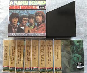 ジョン・メイオール 日本盤 紙ジャケ SHM-CD 8タイトルセット 特典箱付き JOHN MAYALL BLUESBREAKERS ERIC CLAPTON