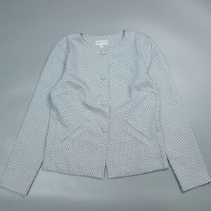 極美品 agnes b. アニエスベー ストレッチノーカーラー ジャケット イ レディース