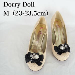 MK5948*Dorry Doll*ドリードール*レディースパンプス*M（23-23.5cm）ベージュ・ドット