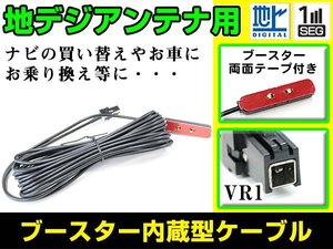 アルパイン VIE-X05CRV 2010年モデル フィルムアンテナ用ケーブル 1個 ブースター内蔵 VR1 フロントガラス交換 カーナビのせかえ