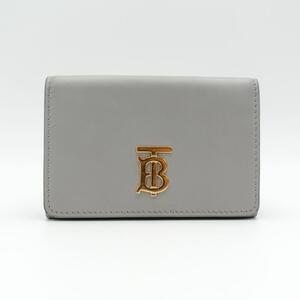 BURBERRY バーバリー TB 三つ折り財布 ウォレット グレー レディース グレー コンパクト