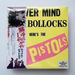 ★新品未開封SEX PISTOLS/Never Mind The Bollocks LP＋7＋Posterセックスピストルズ 勝手にしやがれ 30周年記念限定アナログ盤レコード