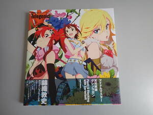 L9Bё 錦織敦史 アニメーションワークス Telegenic 一迅社 アイドルマスター 天元突破 原画 2015年7月発行 初版本 ピンナップポスター付