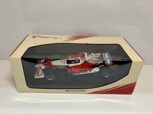 U-702　中古品◇MINICHAMPS Panasonic TOYOTA 1:18 2006 ミニカー AM59554 H