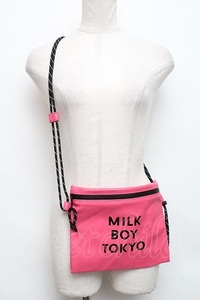 MILKBOY / BAG MBT SMALL バッグ ピンク S-24-09-01-019-MB-BG-AS-ZT433