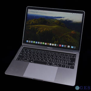 【MbP-B8】MacBook Pro 2018 A1989 EMC3214 13インチ Intel Core i7-8559U 2.7GHz SSD256GB RAM16GB TouchBar ACアダプター付属【中古品】