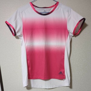 USRD ★adidas 半袖TシャツCLIMALITE★アディダス　テニス　サッカー　トレーニング