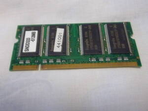 【ジャンク】サーバー用？ノート用？Hynix SNDD333-512MB 0808-00233 441001 1枚