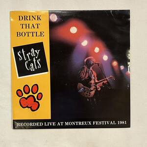 STRAY CATS / DRINK THAT BOTTLE boot LP