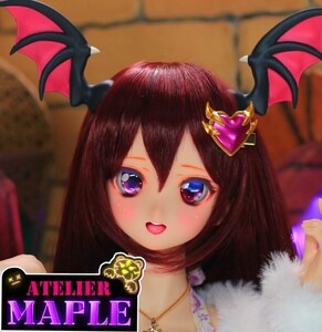 DDH-06 フレッシュ カスタムヘッド＋悪魔羽＋髪飾り＋アイ