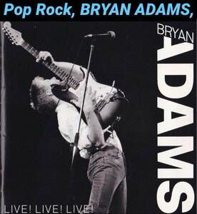 BRYAN ADAMS LIVE! LIVE! LIVE!★プロモサンプラー見本盤 #ブライアン・アダムス