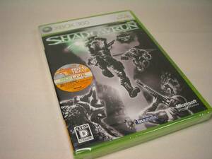 新品　XBOX360　SHADOWRUN シャドウラン