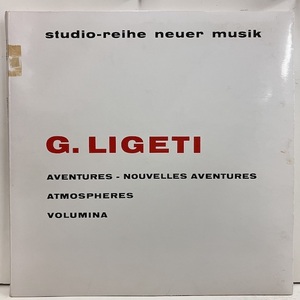 ■即決 現代音楽 Gyorgy Ligeti / Aventures WER60022 aav1536 独オリジナル 