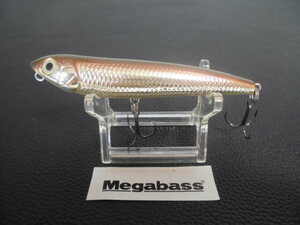 レア物　貴重　入手困難　 Megabass　旧ドッグX（S）スライディング　 メガバス 　ネームなし　 年号なし　 シール目 　オールド ワカサギ