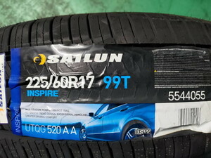 ★在庫処分 サマータイヤ 225/60R17 1本のみ SAILUN(サイレン) INSPIRE(インスパイア) (送料無料 2021年製 )