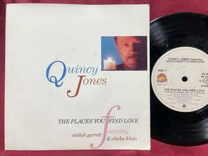 ◆UKorg7”s!◆QUINCY JONES◆THE PLACES YOU FIND LOVE◆