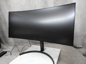 〇 LG 34WL85C ウルトラワイドモニター ディスプレイ 34インチ 湾曲 非光沢　〇中古〇