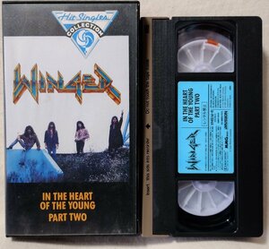 ★★VHS WINGER IN THE HEART OF THE YOUNG PART.2★ビデオ [10555CDN