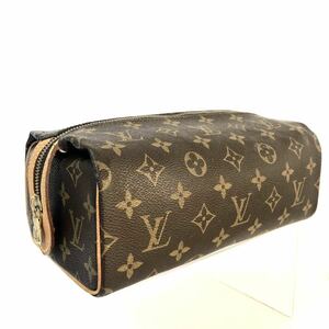 ■外観美品■超希少■LOUIS VUITTON ルイヴィトン　モノグラム　トゥルース パット プレシオン　ポーチ　M47636 PVC×レザー 刻印あり