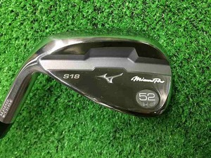 【1円スタート】 ミズノプロ MIZUNO PRO S18 ウェッヂ 52-09 レフティー 左利き用 ダイナミックゴールド 95