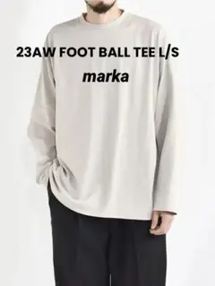 23AW 定価16500円 marka FOOT BALL TEE