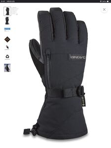 DAKINE/ダカイン TITAN GORE-TEX/タイタン ゴアテックス GLOVE/グローブ black/ブラック Lサイズ snow snowboard スノーグローブ