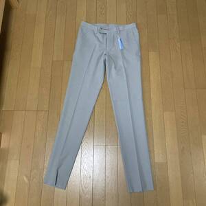 スーツカンパニーComfort biz ウール調パンツ　新品　L グレー