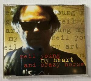 Neil Young & CRAZY HORSE. My Heart. 1994年.UK&EU盤. 3曲入りCDシングル,ニールヤング, クレイジーホース. WO266CD 9362-41778-2.