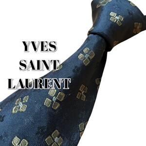 ★YVES SAINT LAURENT★　イブサンローラン　総柄　日本製