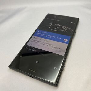 340 Xperia XZ1 64GB SOV36 ブラック 中古スマホ 訳あり ジャンク 