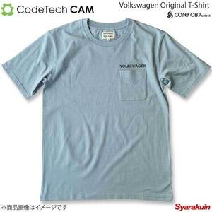 Codetech コードテック Volkswagen ORIGINAL T-SHIRTS ブルー Mサイズ CO-KVW-2361BL