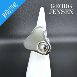 GEORG JENSEN トライアングル モチーフ シルバー リング