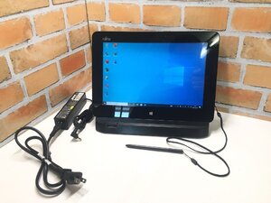 YNC0100★ARROWS Tab Q555/K32 windows10 64GB/4GB メールや資料の閲覧に最適 持ち運びが楽な軽量タブレット