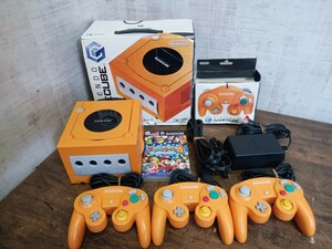 Nintendo　任天堂　ニンテンドー GC 　GAMECUBE　GAME CUBE DOL-001 ゲームキューブ 本体　コントローラー　ソフト　現状品